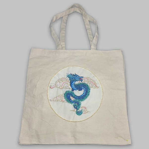 Water Dragon tote bag