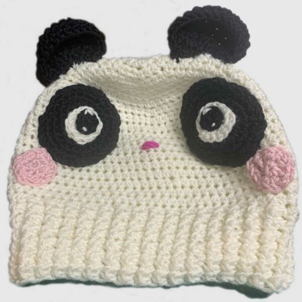 Panda Baby Hat
