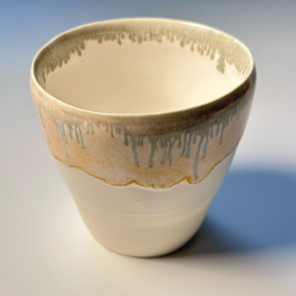 Porcelain thrown beaker