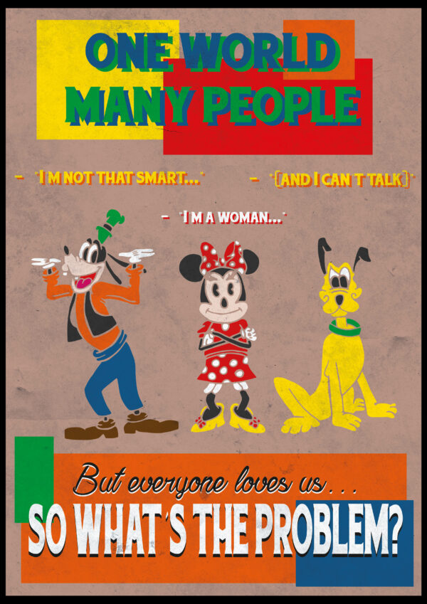 Disney Themed Equality Poster
