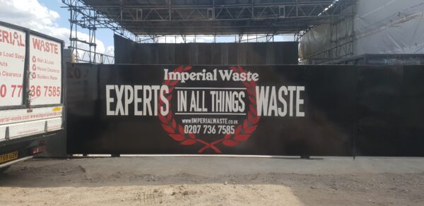 Imperial waste sign