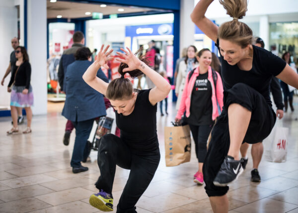 Performance in Lakeside Shopping Centre